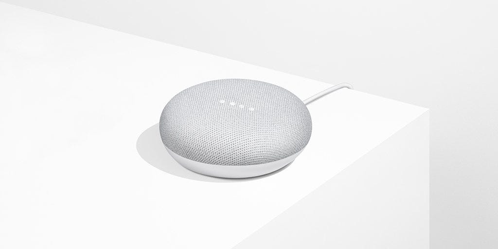 google home mini free